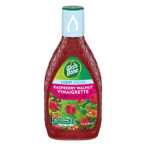 How does Lite Raspberry Walnut Vinaigrette Dressing fit into your Daily Goals - calories, carbs, nutrition