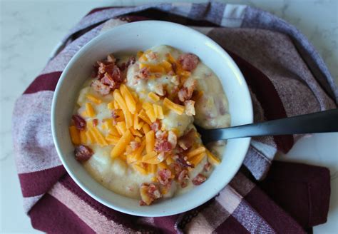 How does Loaded Baked Potato Chowder 8 oz fit into your Daily Goals - calories, carbs, nutrition