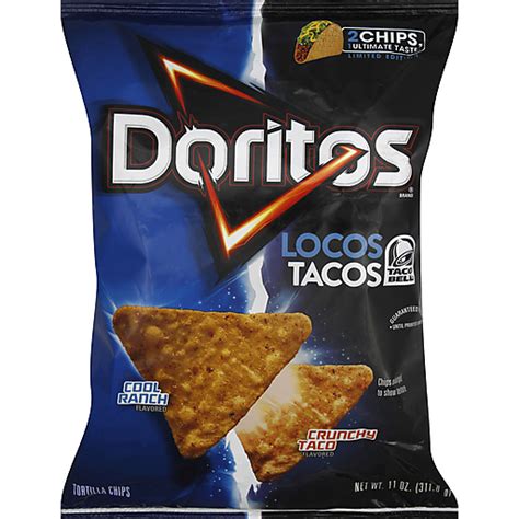 How does Locos Tacos Chips fit into your Daily Goals - calories, carbs, nutrition