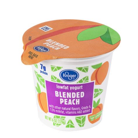 How does Lowfat Yogurt - Peach fit into your Daily Goals - calories, carbs, nutrition