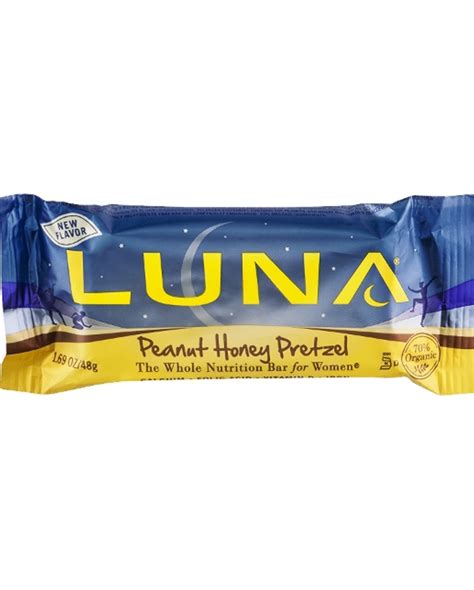 How does Luna Bar Honey Pretzel fit into your Daily Goals - calories, carbs, nutrition