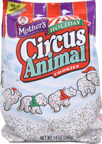 How does MOTHER'S, Holiday Circus Animal Cookies fit into your Daily Goals - calories, carbs, nutrition