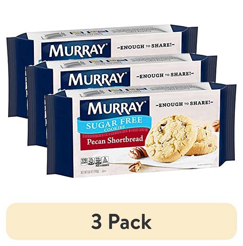 How does MURRAY, SUGAR FREE, Pecan Shortbread Cookies fit into your Daily Goals - calories, carbs, nutrition