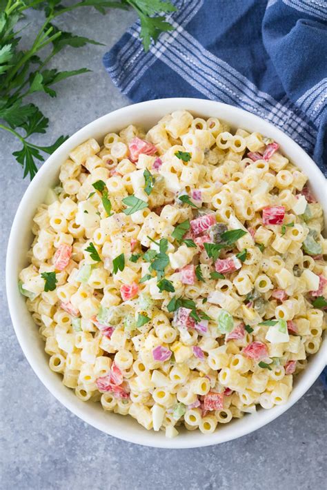 How does Macaroni Salad fit into your Daily Goals - calories, carbs, nutrition