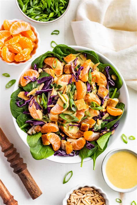 How does Mandarin Chicken Salad (1) fit into your Daily Goals - calories, carbs, nutrition