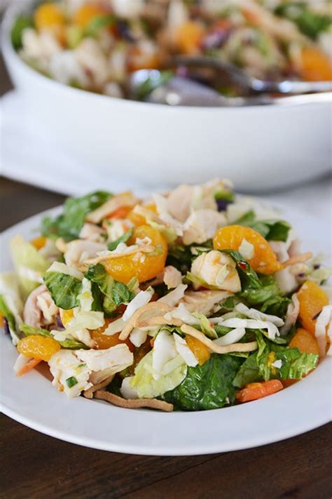 How does Mandarin Orange Chicken Salad fit into your Daily Goals - calories, carbs, nutrition