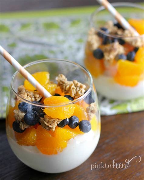 How does Mandarin Orange and Walnut Parfait fit into your Daily Goals - calories, carbs, nutrition