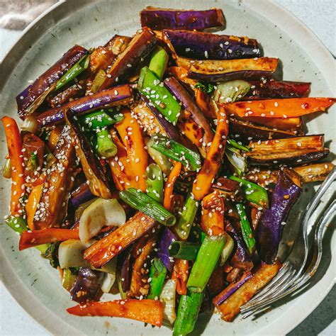 How does Mandarin-Coconut Eggplant Stir Fry (18573.0) fit into your Daily Goals - calories, carbs, nutrition