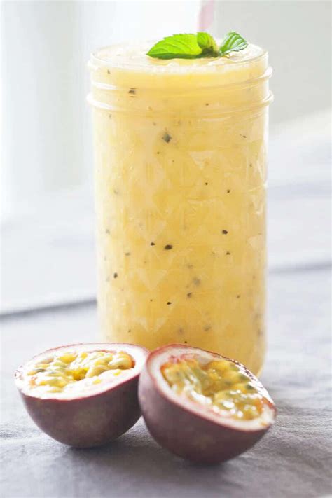 How does Mango, Passion Fruit & Banana Smoothie fit into your Daily Goals - calories, carbs, nutrition