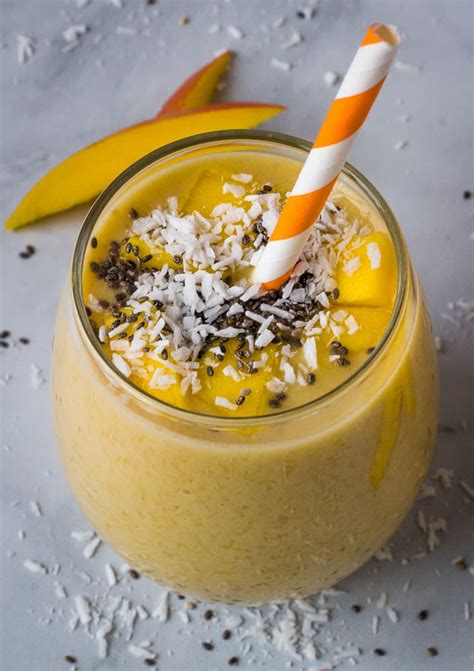 How does Mango Banana Smoothie fit into your Daily Goals - calories, carbs, nutrition