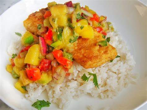 How does Mango Coconut Mahi Mahi fit into your Daily Goals - calories, carbs, nutrition