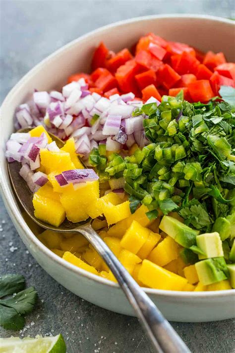 How does Mango Salsa fit into your Daily Goals - calories, carbs, nutrition