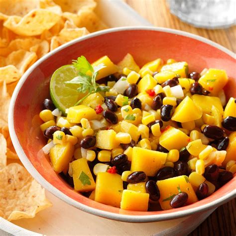 How does Mango and Black Bean Salsa fit into your Daily Goals - calories, carbs, nutrition