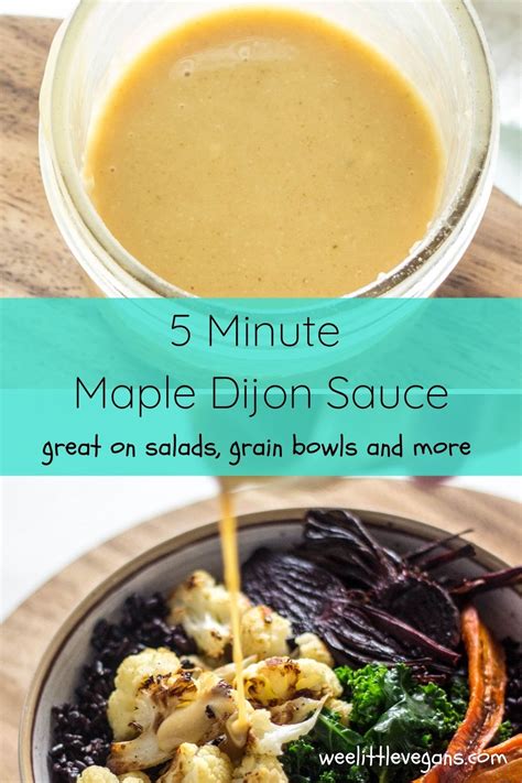 How does Maple Dijon Sauce fit into your Daily Goals - calories, carbs, nutrition