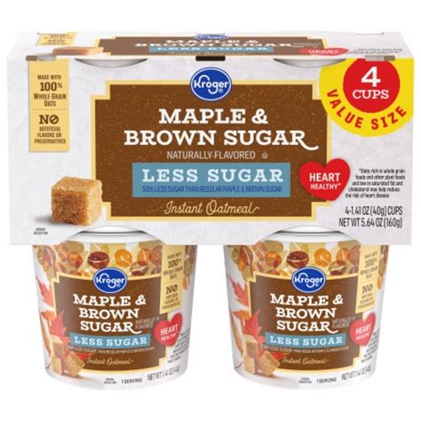 How does Maple and Brown Sugar fit into your Daily Goals - calories, carbs, nutrition