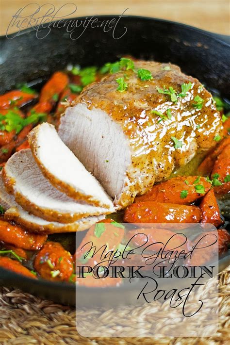 How does Maple-Glazed Roast Pork Loin fit into your Daily Goals - calories, carbs, nutrition