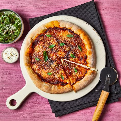 How does Margarita Stuffed Crust Pizza fit into your Daily Goals - calories, carbs, nutrition