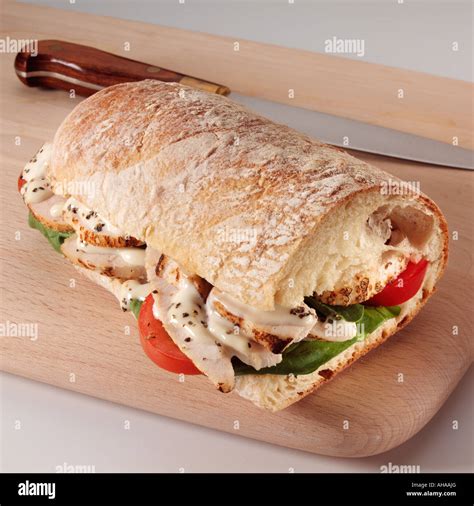 How does Marinated Grilled Chicken Ciabatta fit into your Daily Goals - calories, carbs, nutrition