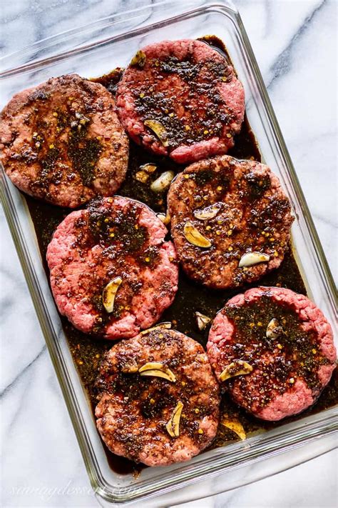 How does Marinated Hamburger Patty fit into your Daily Goals - calories, carbs, nutrition