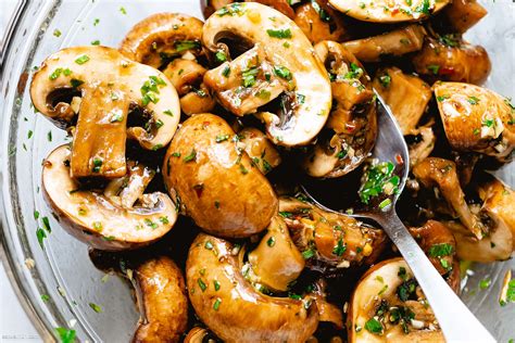 How does Marinated Mushroom Salad, Button Mushrooms fit into your Daily Goals - calories, carbs, nutrition