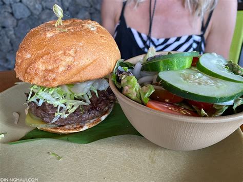 How does Maui Burger fit into your Daily Goals - calories, carbs, nutrition