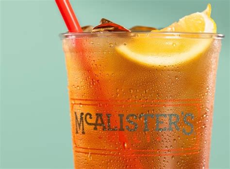 How does Mcalisters Sweet Tea fit into your Daily Goals - calories, carbs, nutrition