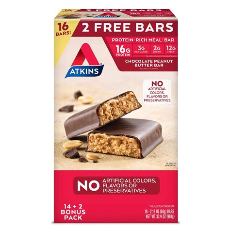 How does Meal Bar Chocolate Peanut Butter fit into your Daily Goals - calories, carbs, nutrition