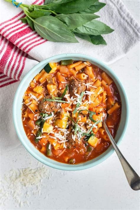 How does Meatball Minestrone fit into your Daily Goals - calories, carbs, nutrition