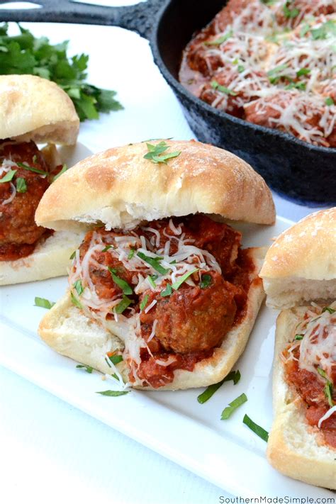 How does Meatball Parmesan Sliders fit into your Daily Goals - calories, carbs, nutrition