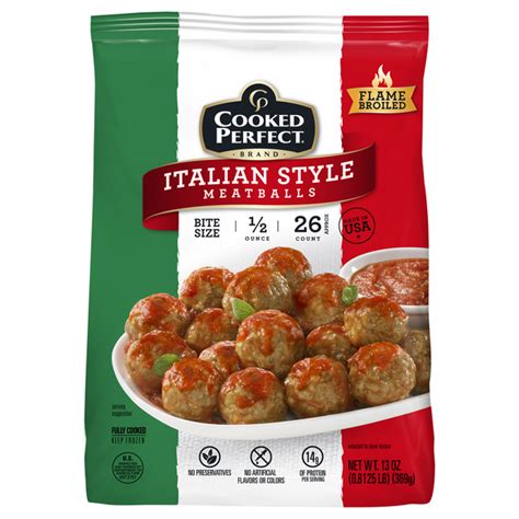 How does Meatballs Beef Italian-Style CONV 1 oz 3 EA fit into your Daily Goals - calories, carbs, nutrition