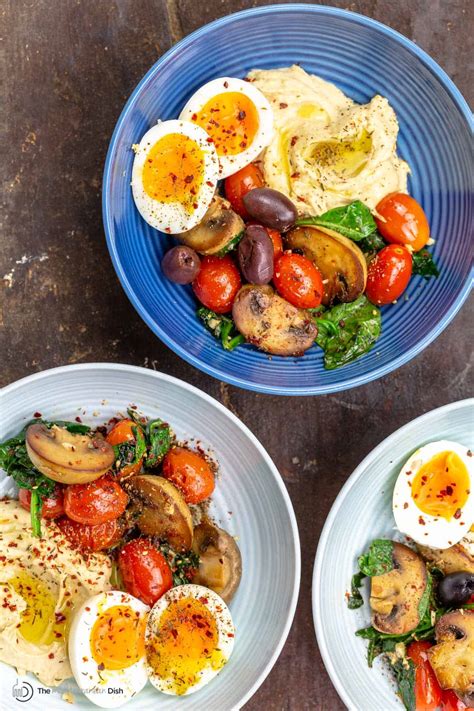 How does Mediterranean Breakfast Bowl fit into your Daily Goals - calories, carbs, nutrition