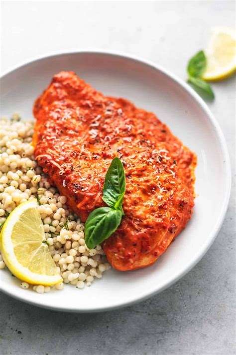 How does Mediterranean Chicken with Red Pepper Sauce, Wild Rice Sauteed Squash fit into your Daily Goals - calories, carbs, nutrition