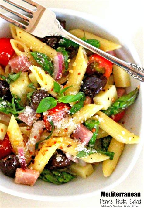 How does Mediterranean Penne Pasta Salad fit into your Daily Goals - calories, carbs, nutrition