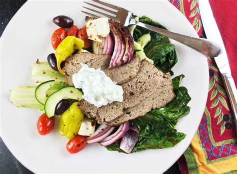 How does Mediterranean Salad with Gyro Meat fit into your Daily Goals - calories, carbs, nutrition