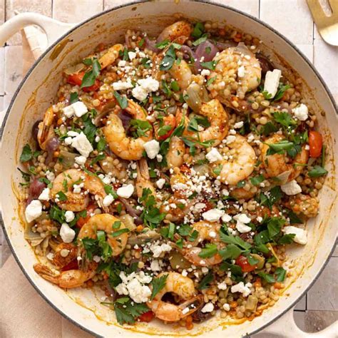 How does Mediterranean Shrimp Couscous fit into your Daily Goals - calories, carbs, nutrition