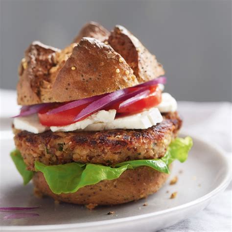 How does Mediterranean Veggie Burger with fries fit into your Daily Goals - calories, carbs, nutrition