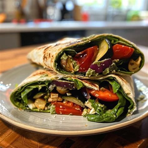 How does Mediterranean Veggie Wrap fit into your Daily Goals - calories, carbs, nutrition