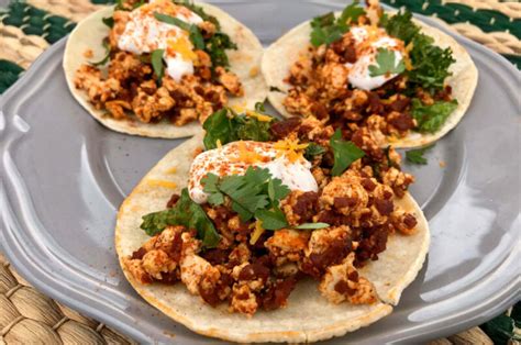 How does Mexican Breakfast Scramble for Tacos fit into your Daily Goals - calories, carbs, nutrition