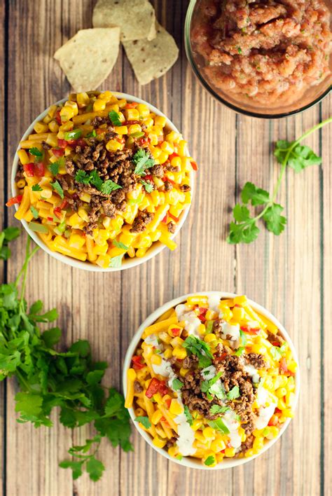 How does Mexican Mac N' Cheese fit into your Daily Goals - calories, carbs, nutrition