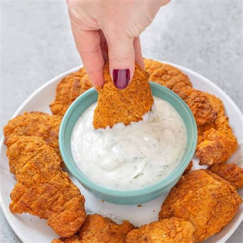 How does Mexican Spiced Chicken Tenders with Salsa Ranch Dipping Sauce fit into your Daily Goals - calories, carbs, nutrition