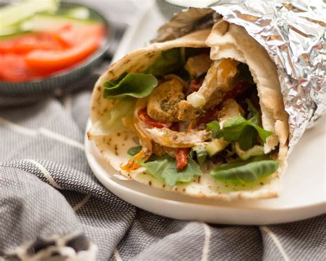 How does Middle Eastern Chicken Wrap fit into your Daily Goals - calories, carbs, nutrition