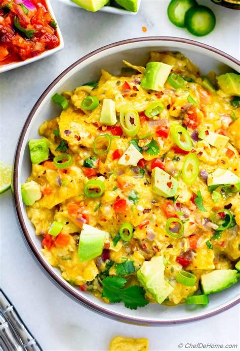 How does Migas Mexican Scrambled Eggs fit into your Daily Goals - calories, carbs, nutrition