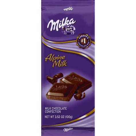 How does Milk Chocolate Confection - Alpine Milk fit into your Daily Goals - calories, carbs, nutrition