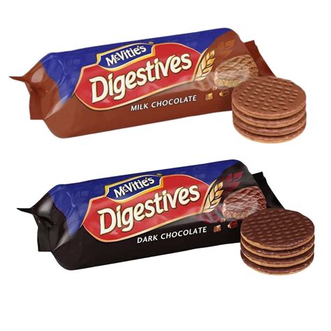 How does Milk Chocolate Digestive fit into your Daily Goals - calories, carbs, nutrition