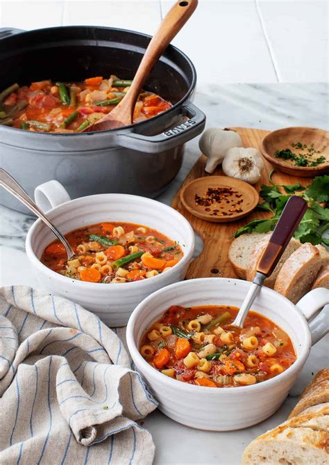 How does Minestrone fit into your Daily Goals - calories, carbs, nutrition