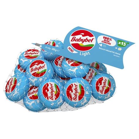 How does Mini Babybel Light Cheese fit into your Daily Goals - calories, carbs, nutrition
