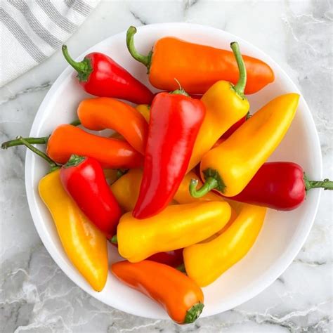 How does Mini Sweet Peppers fit into your Daily Goals - calories, carbs, nutrition