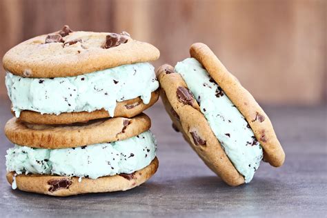 How does Mint Chocolate Chip Ice Cream Sandwich fit into your Daily Goals - calories, carbs, nutrition