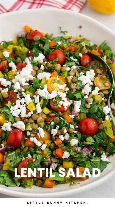 How does Minted Lentil Salad with Feta (35992.0) fit into your Daily Goals - calories, carbs, nutrition