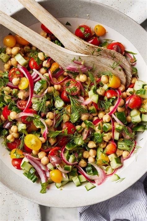 How does Mixed Grain and Chickpea Salad fit into your Daily Goals - calories, carbs, nutrition